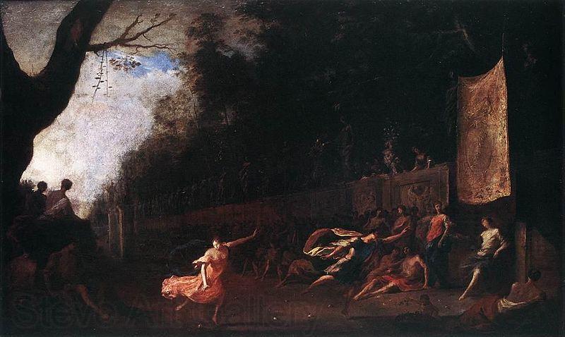 Johann Heinrich Schonfeldt Atalanta and Hippomenes Norge oil painting art